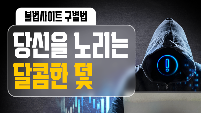  [건전화 교육] 불법사이트 구별법